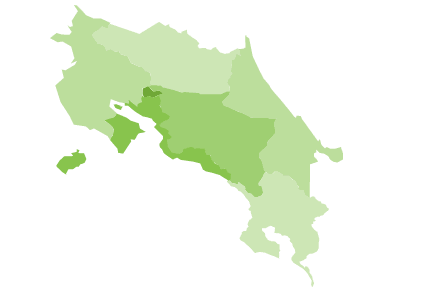 Costa Rica Map